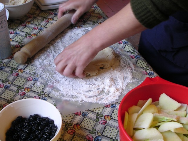 Blackberry and Apple Pie | Country cooking